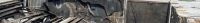 fire-heat-soot-affected-frames-scrap-solar-panels
